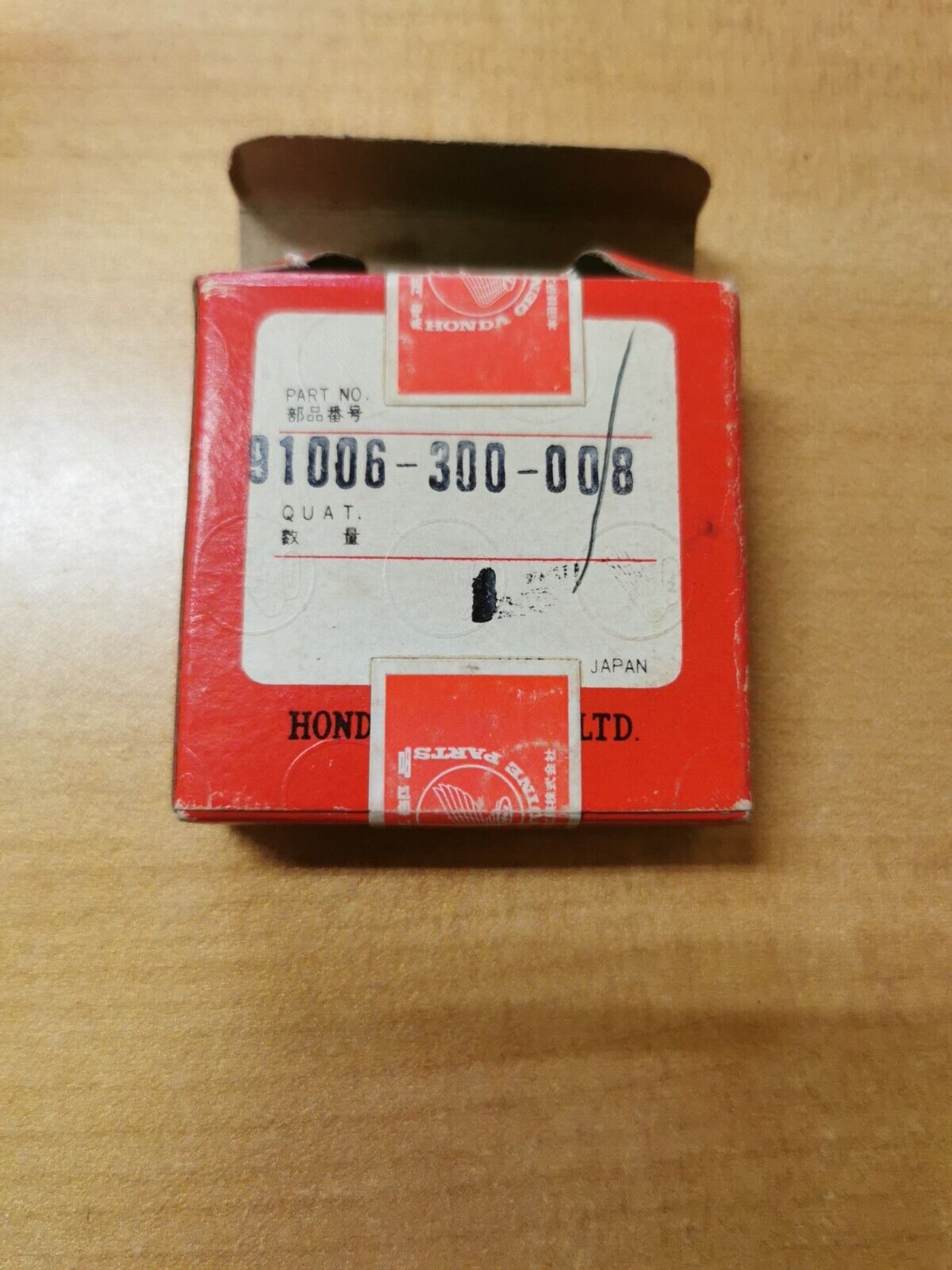 NOS HONDA CB750 BEARING SPECIAL BALL (6205) 91006-300-008 H20