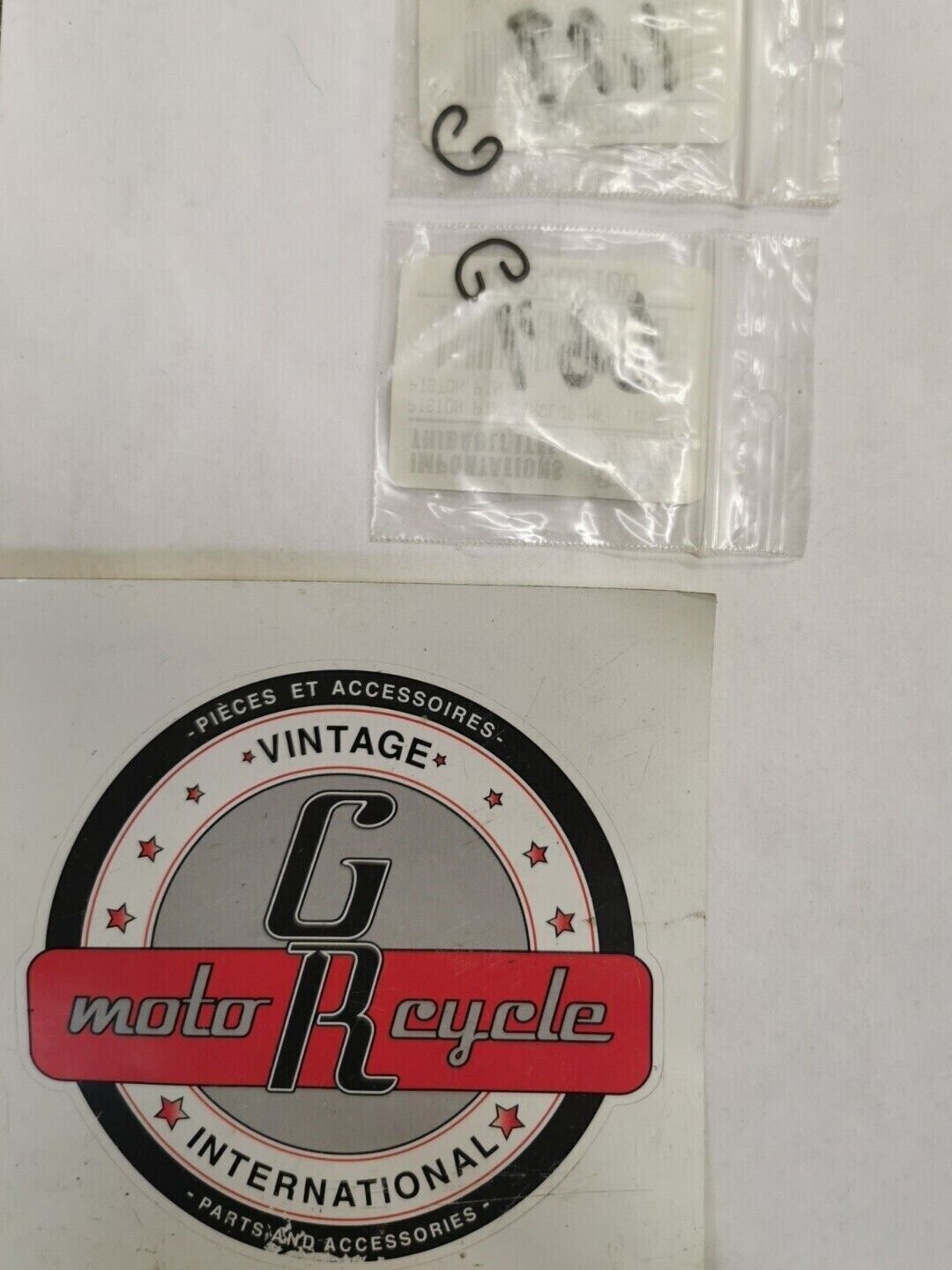 NOS PISTON CIRCLIP MF 10MM QTY2 J33