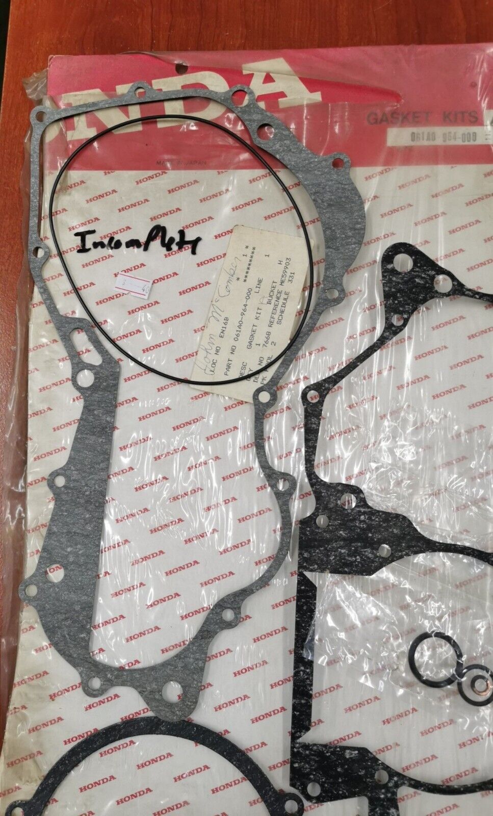 NOS Honda 1981 - 1984 ATC250R GASKET KIT A INCOMPLETE 061A0-964-000 H66