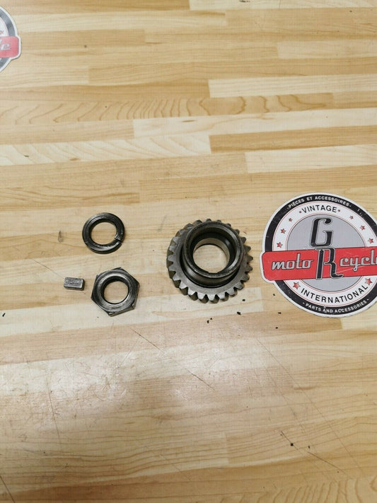 Yamaha IT250 1982 crankshaft crank shaft primary drive gear 1981 YZ250 1980