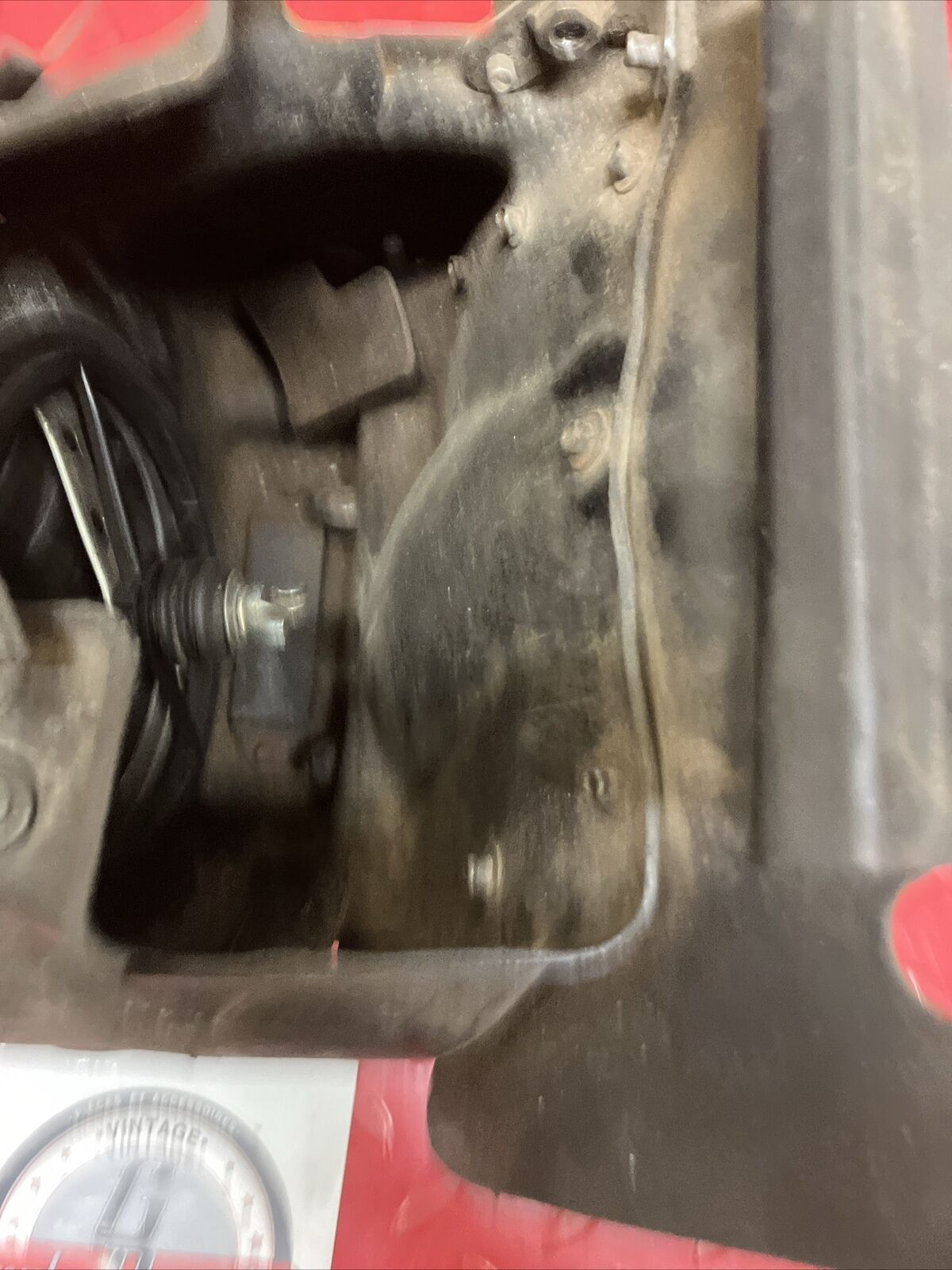 Honda CR80R 1986 airbox air box cleaner filter housing boot 1987