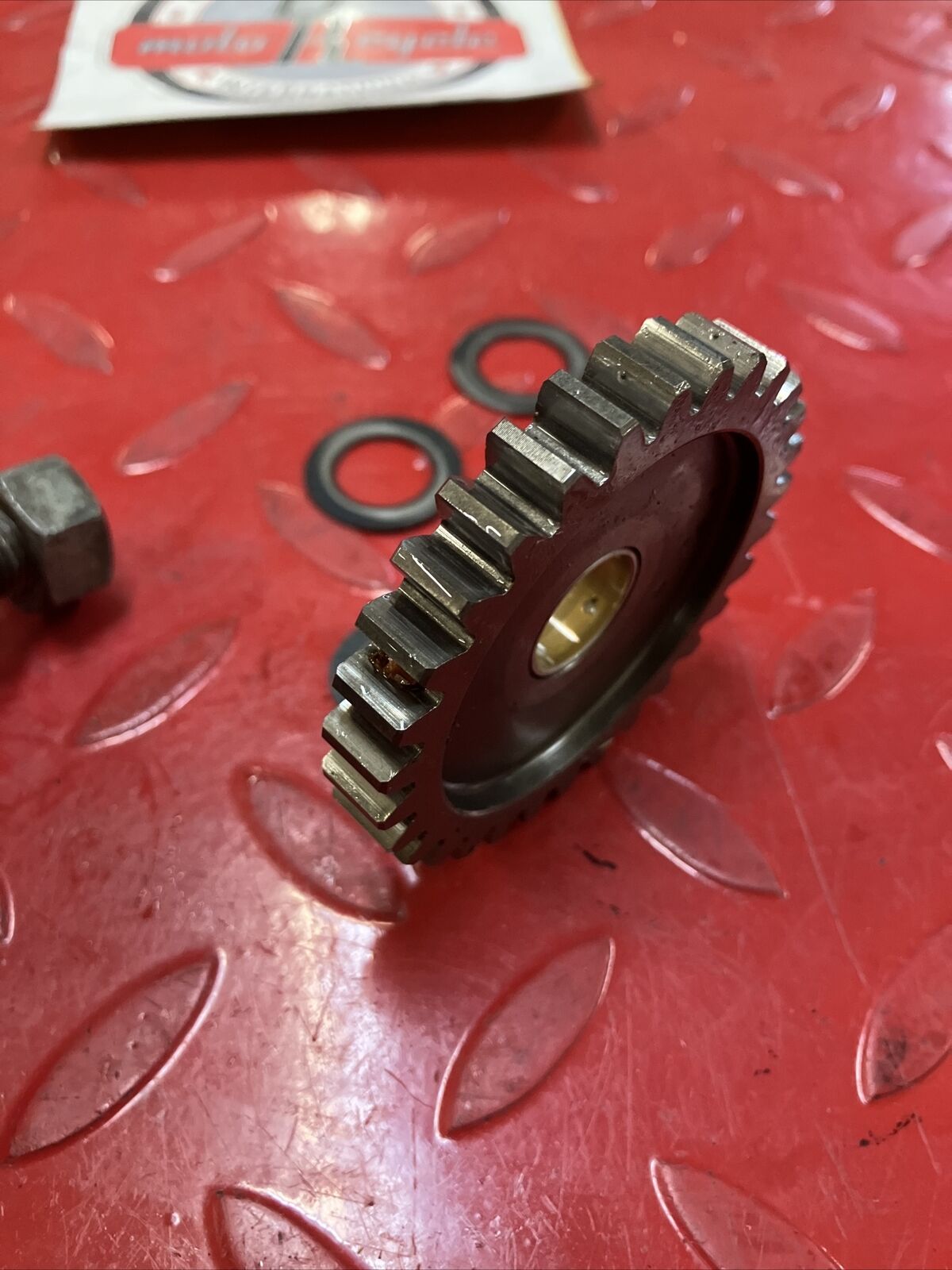 Kawasaki KDX200 1987 kickstarter kick starter shaft 1986 1988 13066-1063