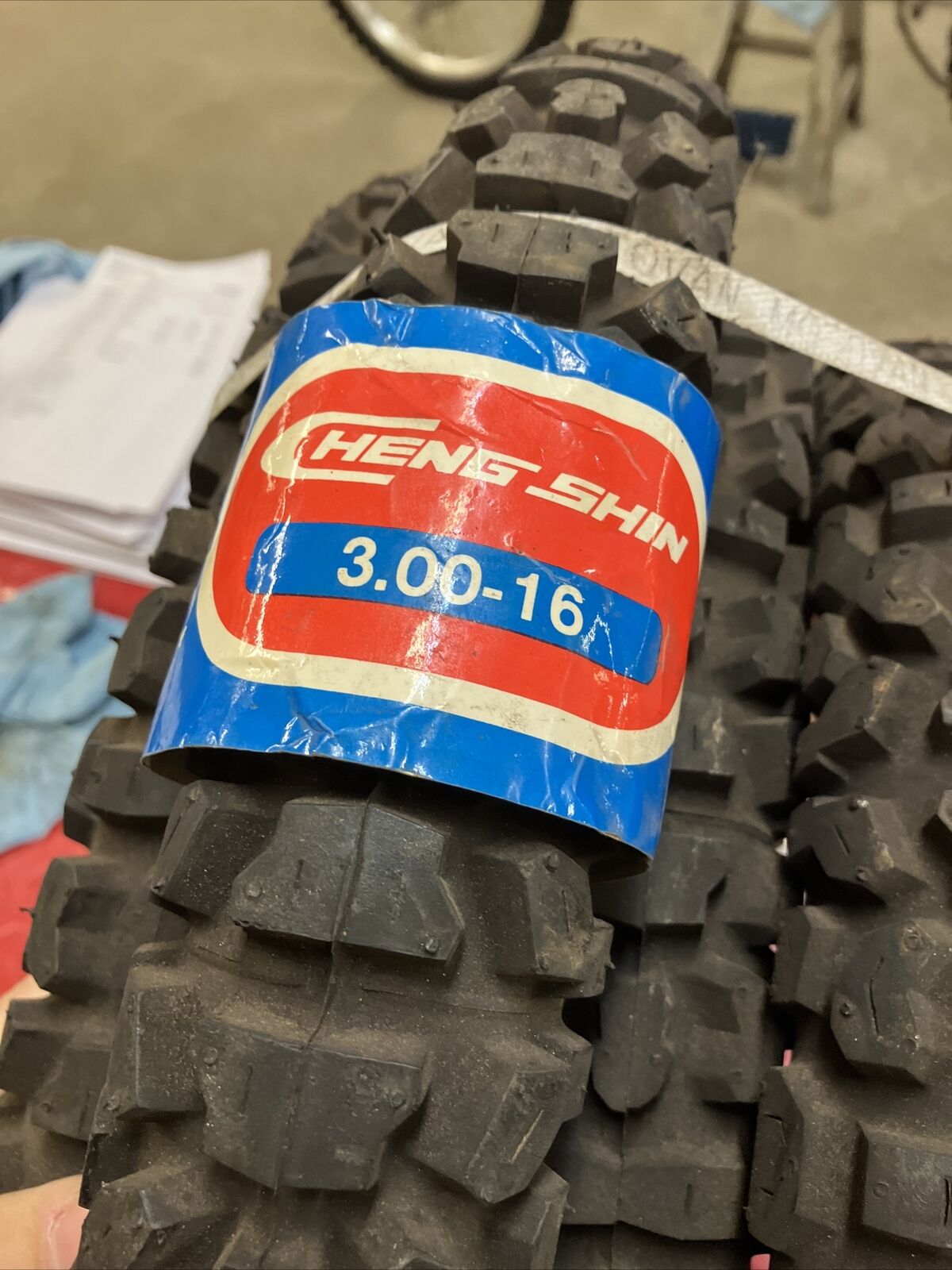 NOS Cheng Shin 3.00-16 C858 tire PRICE EACH