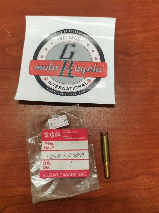 NOS Suzuki TC100 TS50 F50 AC100 A100 TS100 THROTTLE STOP SCREW 13267-05010 S17