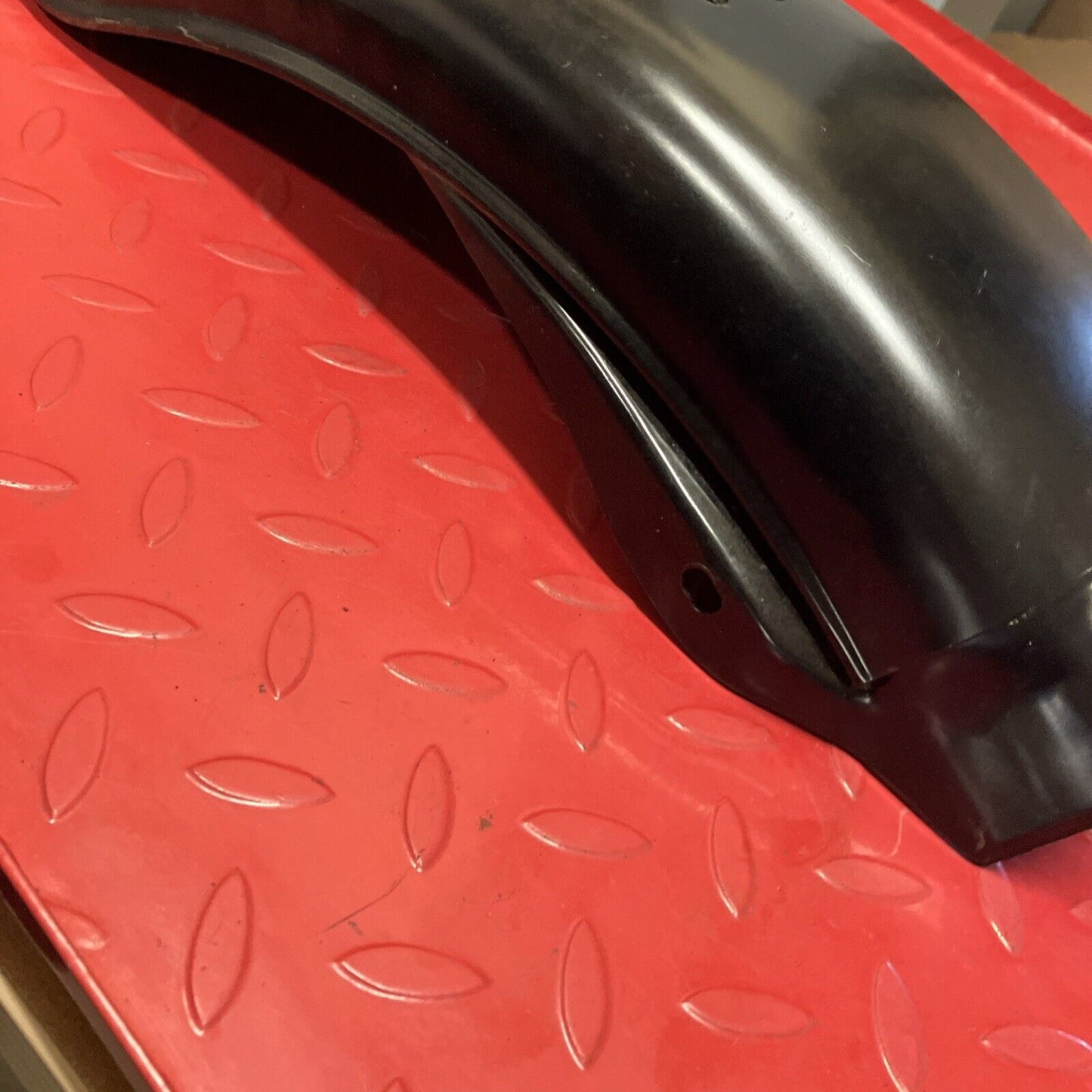 Honda CB400F 1975 1976 1977 Rear fender back mud guard painted black U6