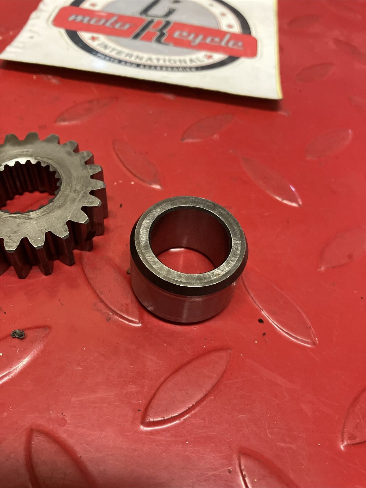 Honda CR125R 1987 crankshaft primary drive gear