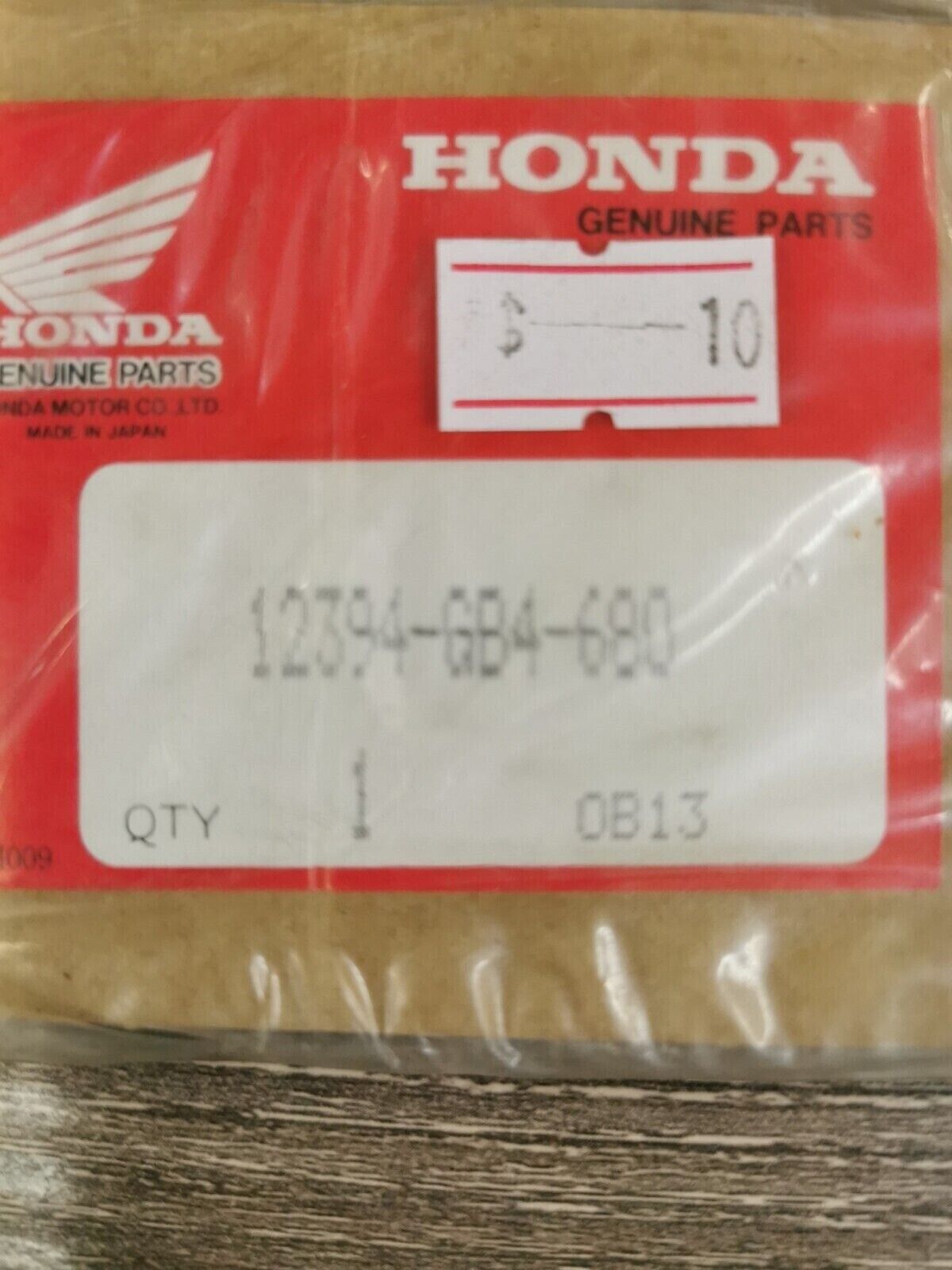 NOS HONDA Z50R CT70 ZB50 GASKET R CYLINDER HEAD SIDE COVER 12394-GB4-680 H49