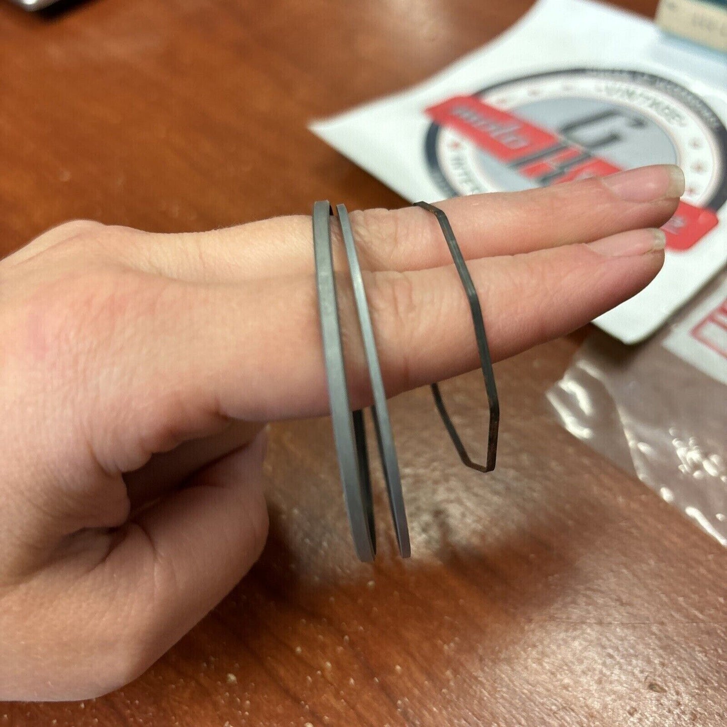 NOS Yamaha DT125 TY125 PISTON RING 0.25 444-11610-10-00 Y174