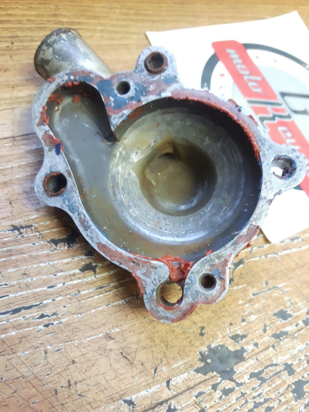 Yamaha YZ250 1988 water pump cover housing 1989