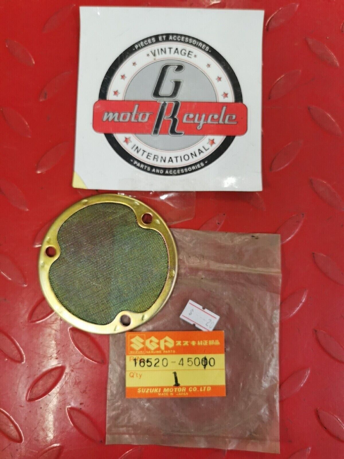 NOS SUZUKI STRAINER ENGINE OIL 16520-45000 S11