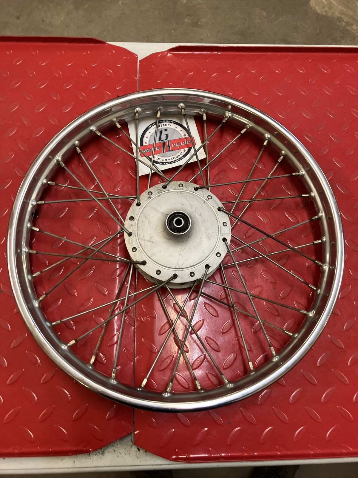 Kawasaki G5 1972 front wheel rim