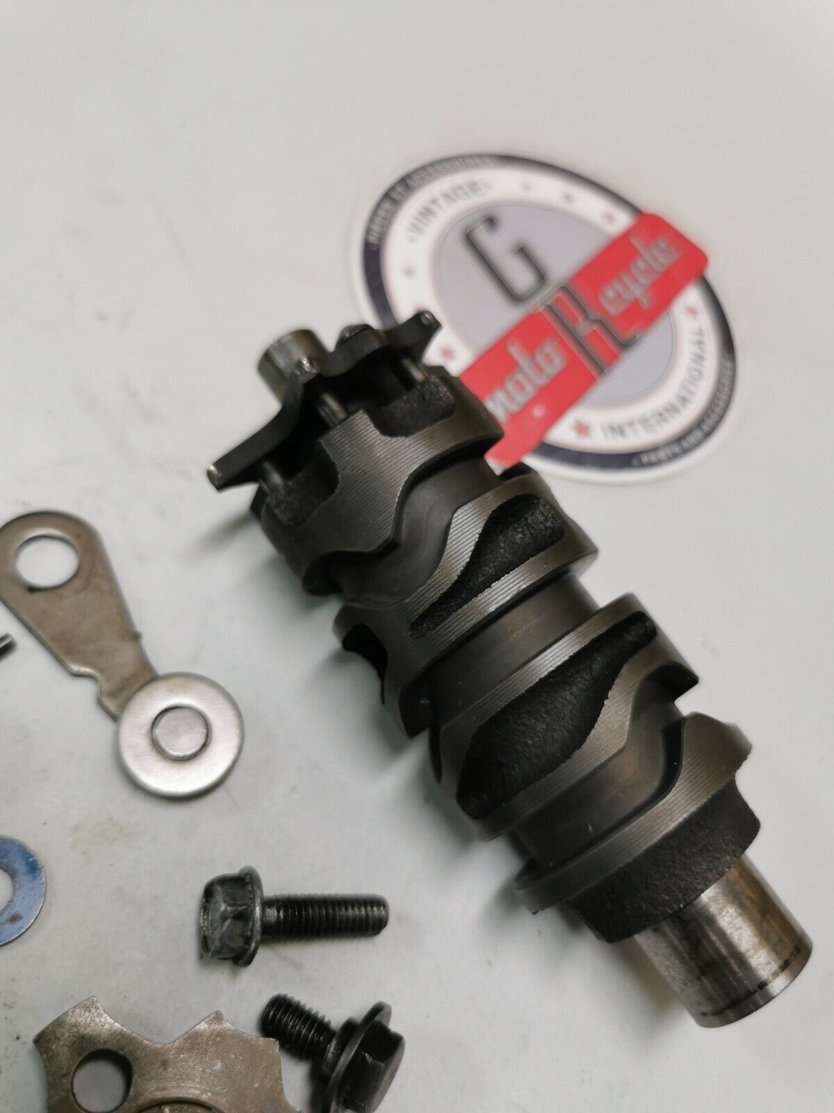 Honda XL250R 1985 transmission gearshift gear shift drum cam arm stopper lever