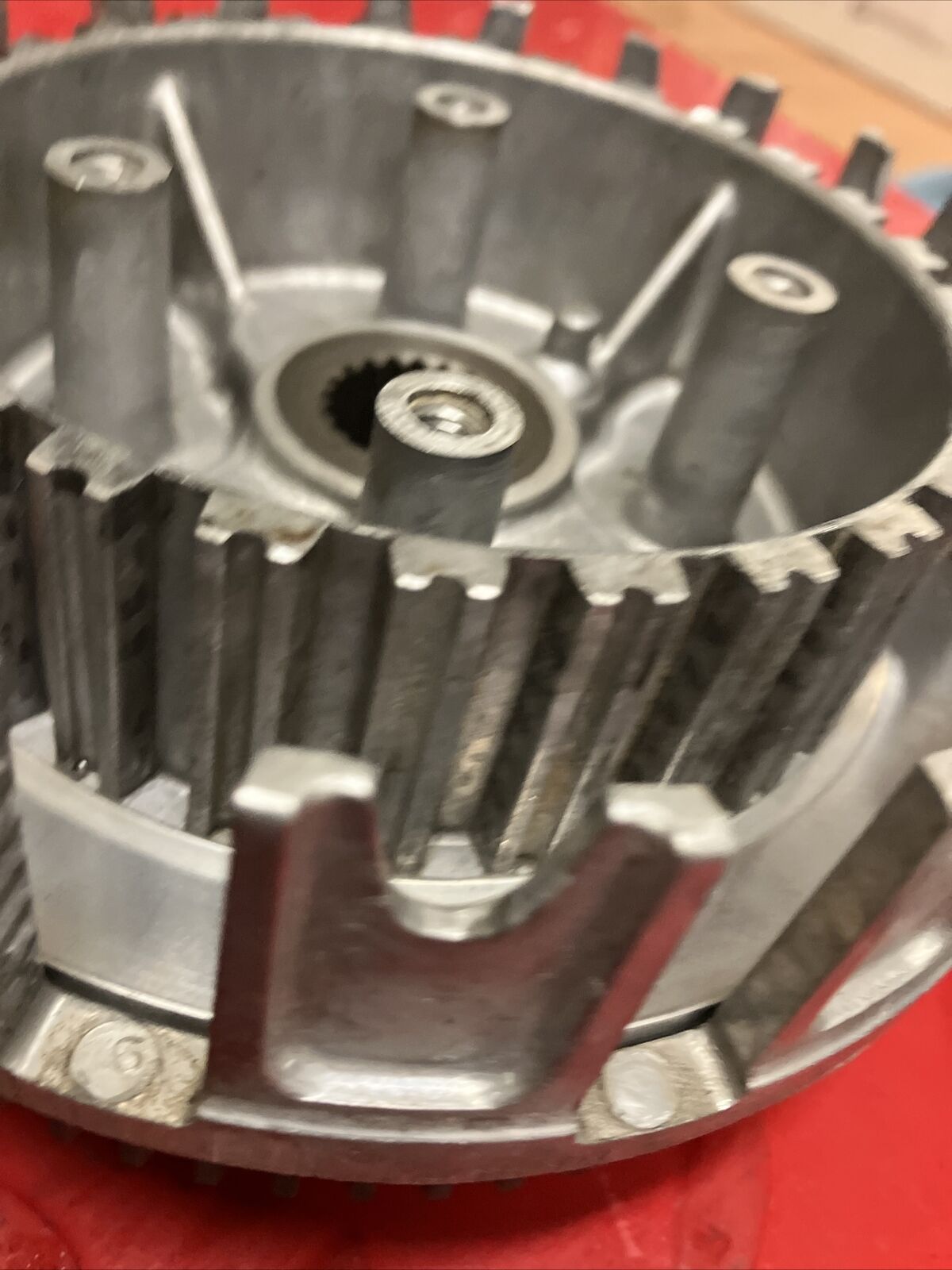 Honda XL600R 1986 Complete clutch basket hub pressure plate 1985 1987