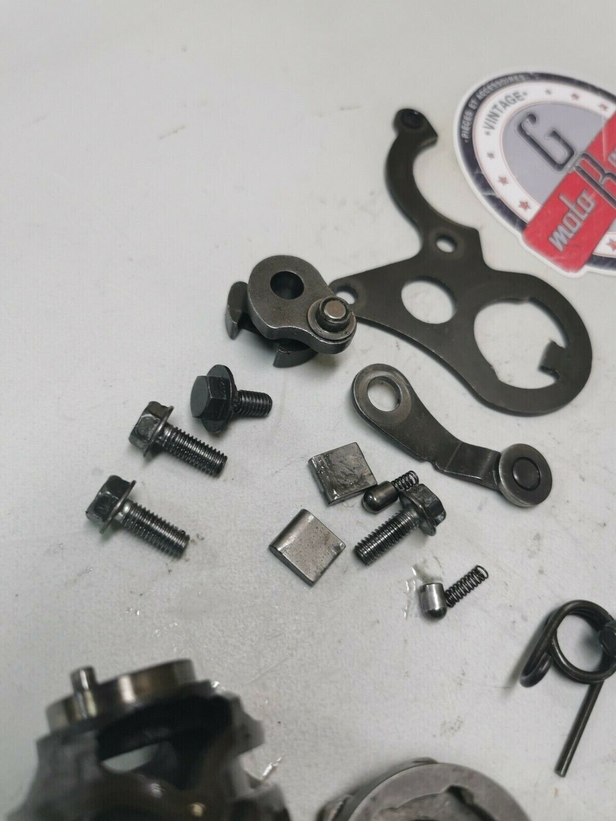 Honda CR125R 1986 gearshift gearshift transmission drum cam arm lever plate 2