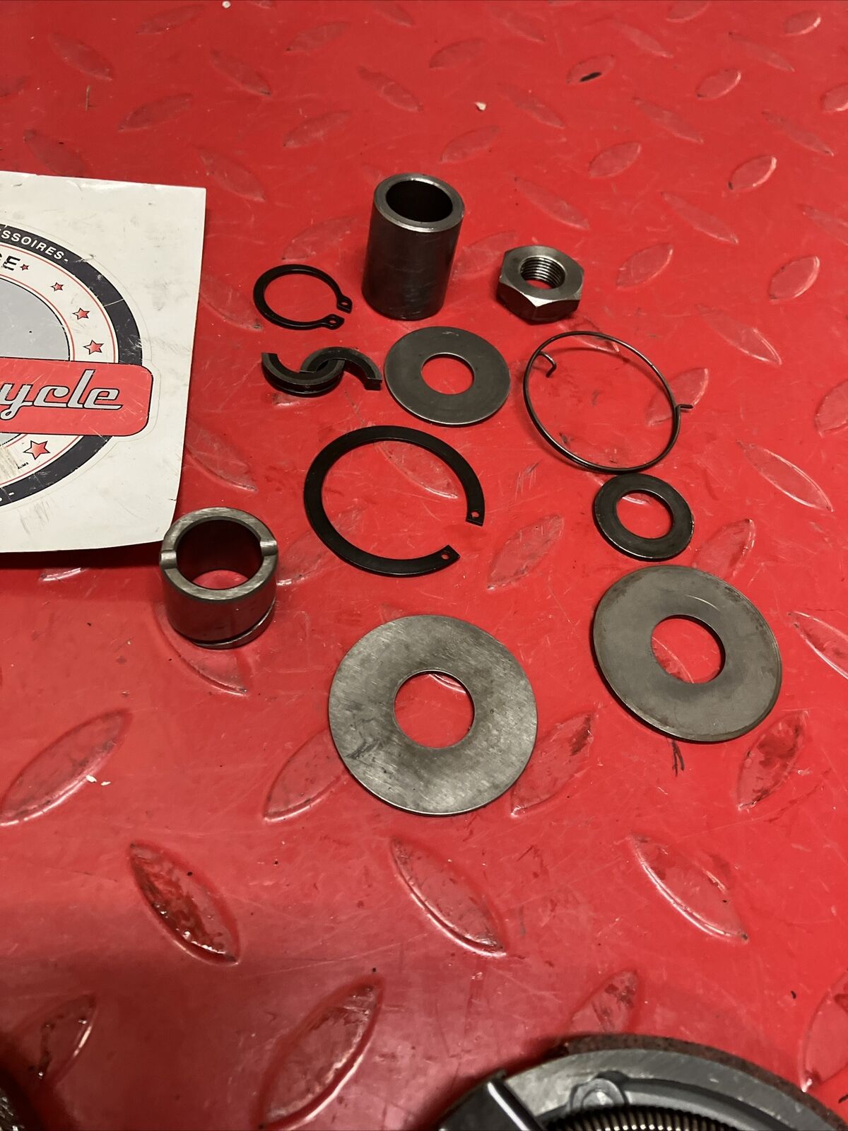 Yamaha LB50 1975 1F1 Chappy 50 clutch assembly carrier primary gear drive driven