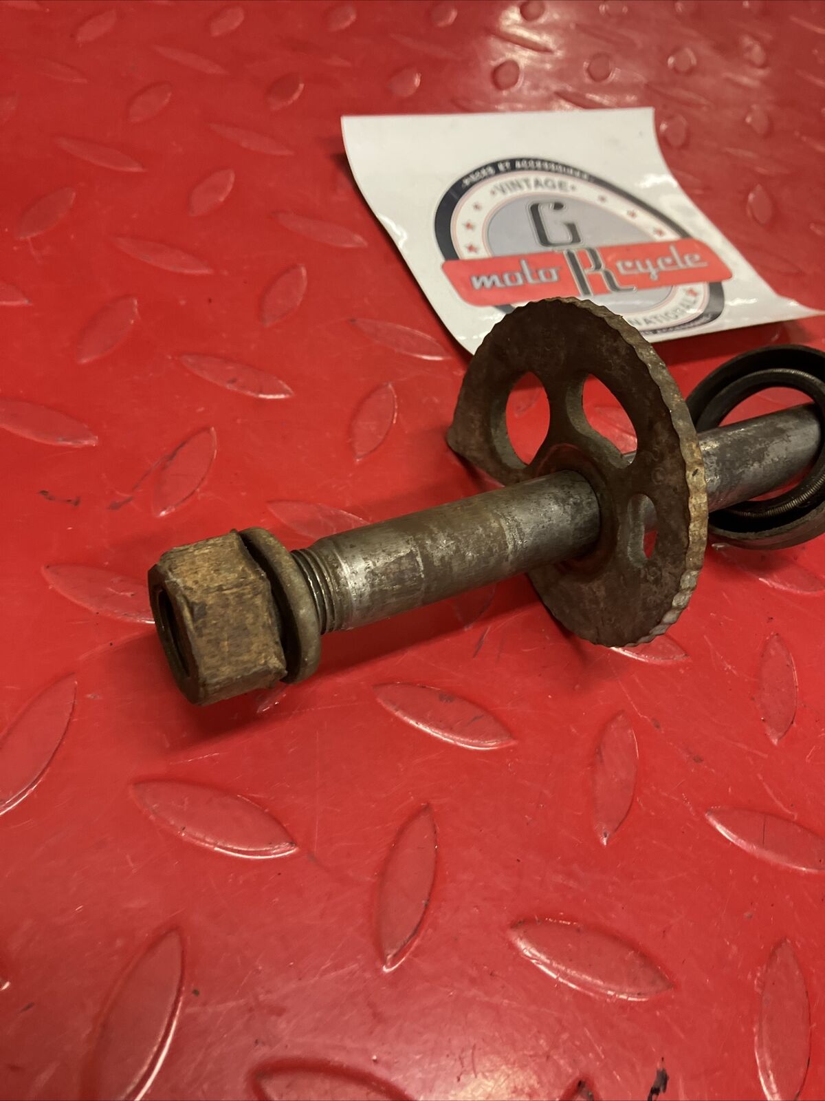 Honda XL600R 1986 Rear wheel axle bolt collar spacer 1983 1984 1985 1987 XL350R