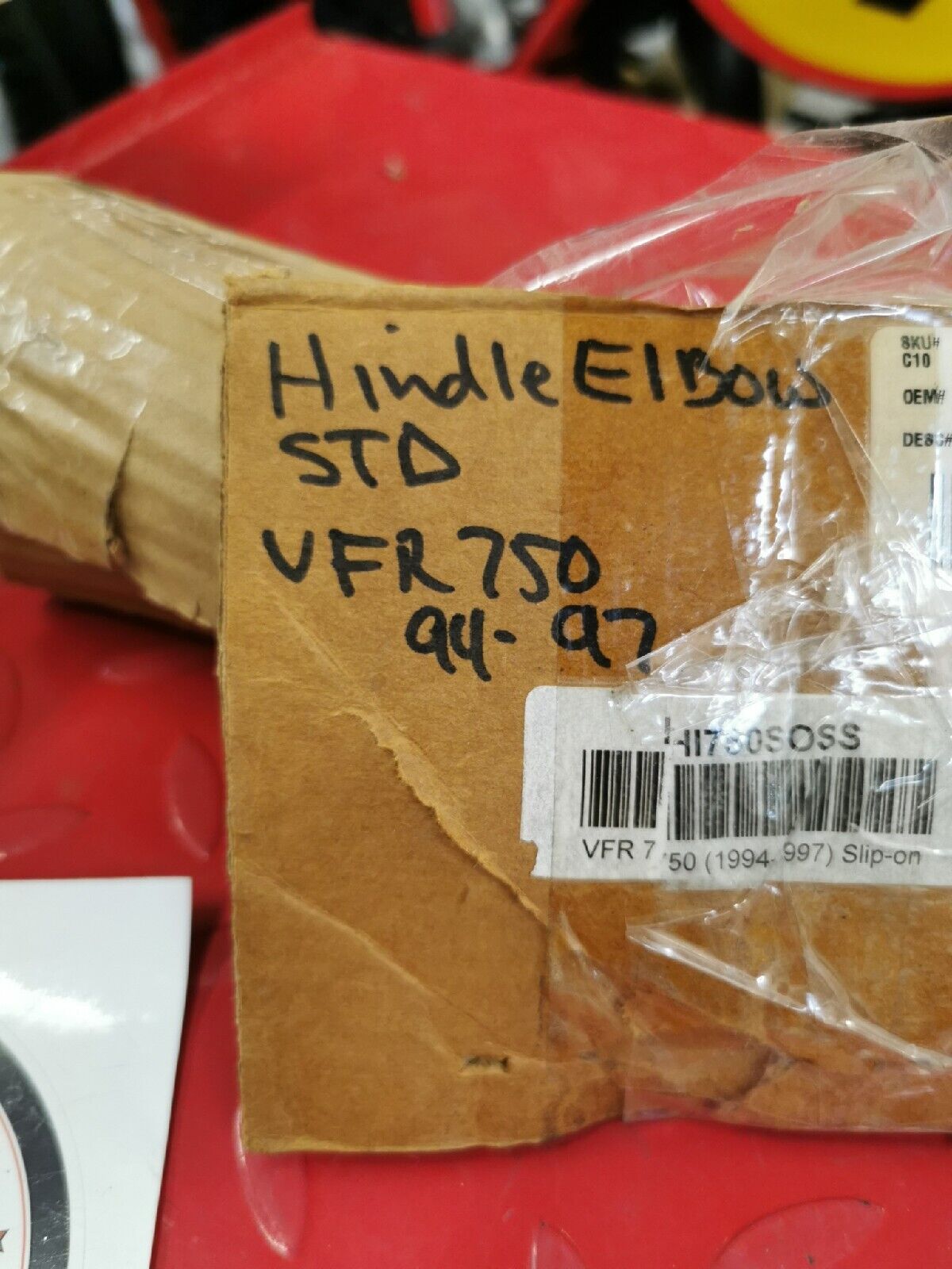 NOS HINDLE VFR750 1994 - 1997 EXHAUST ELBOW J12