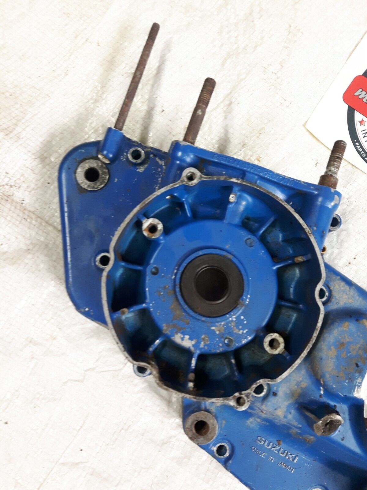 Suzuki RM250 1986 left crankcase crank case
