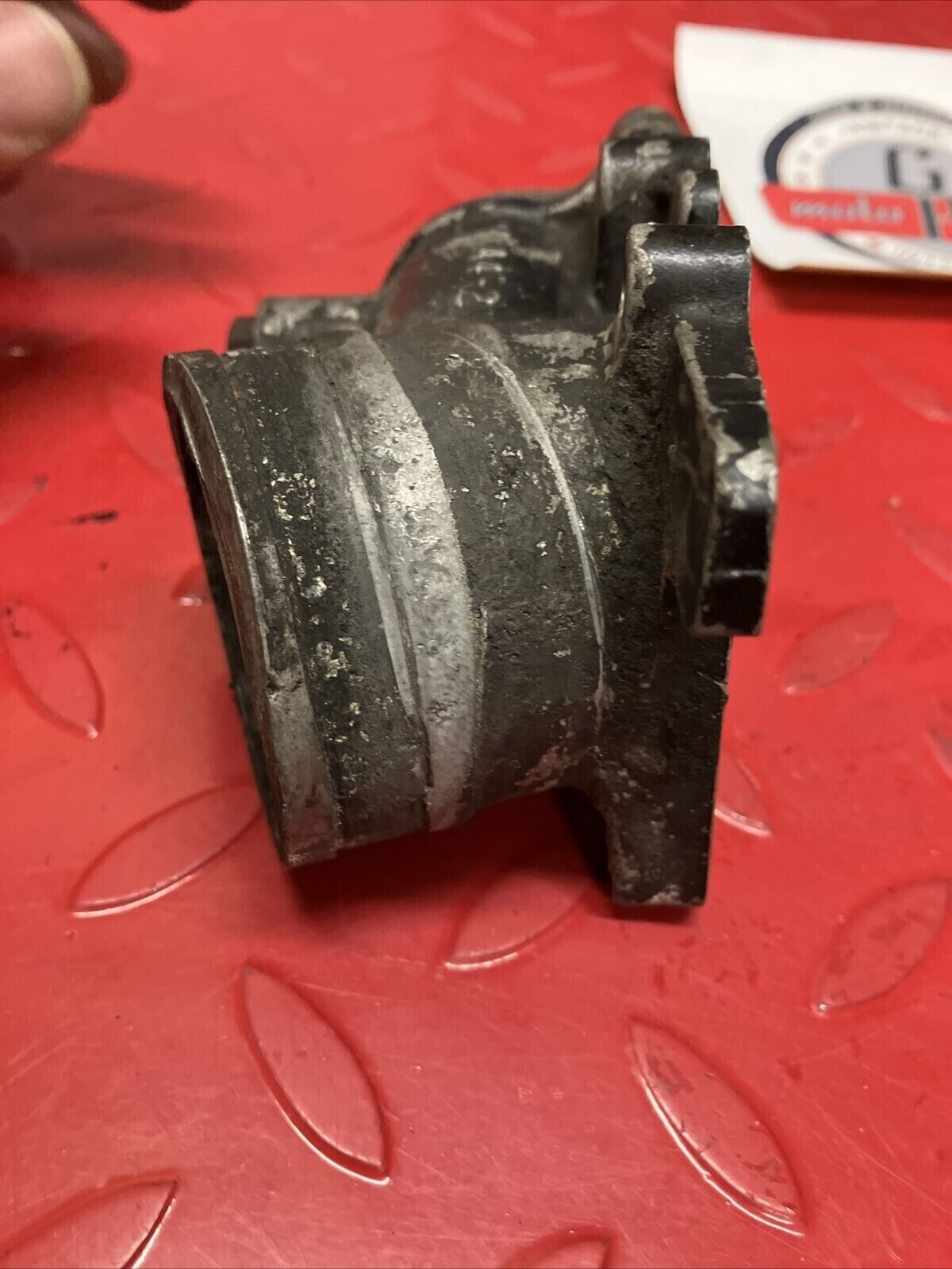 Honda CR250R 1984 exhaust manifold atac butterfly valve governor 2