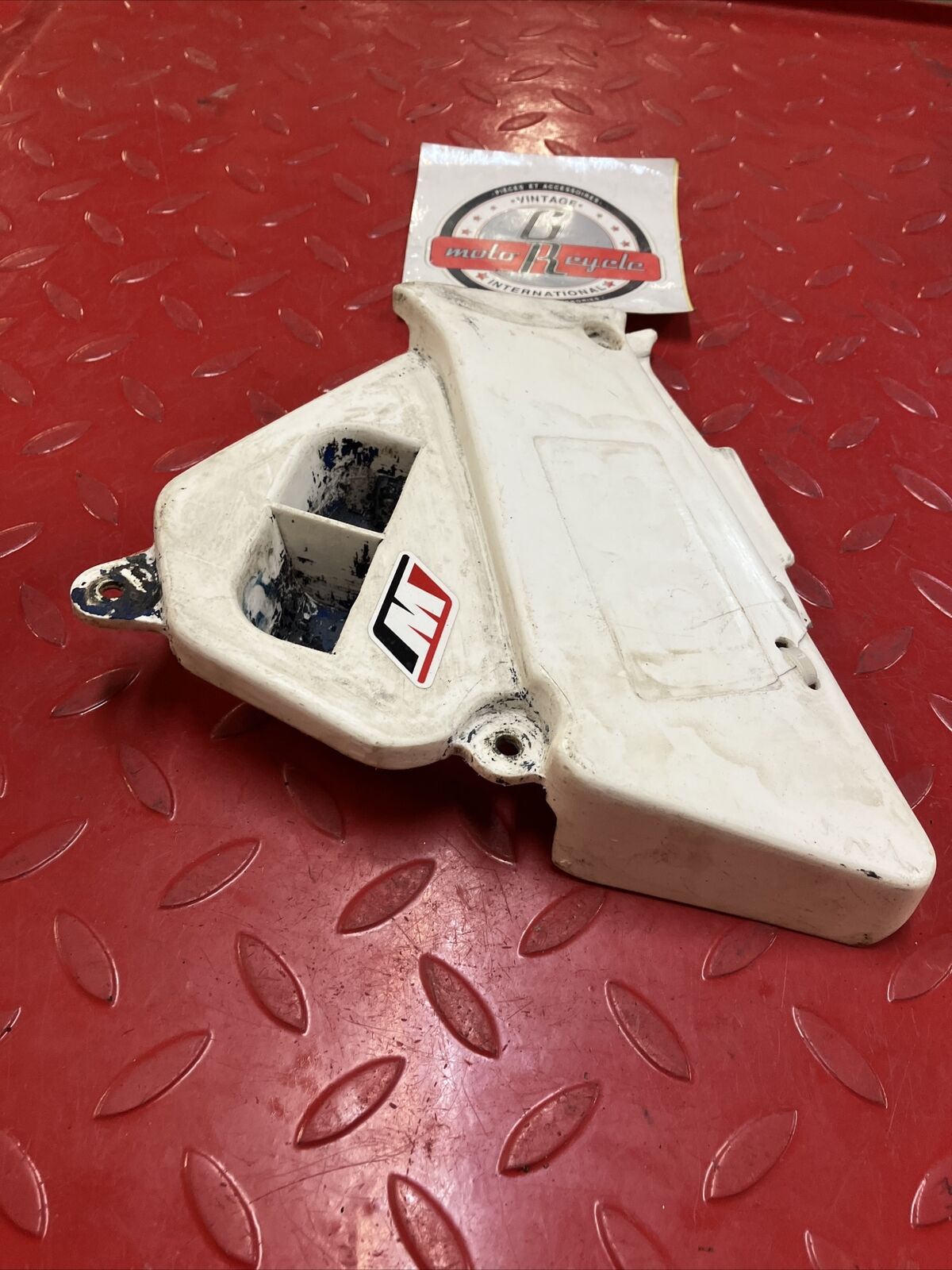 Yamaha YZ80 1984 1985 Left side airbox cover white