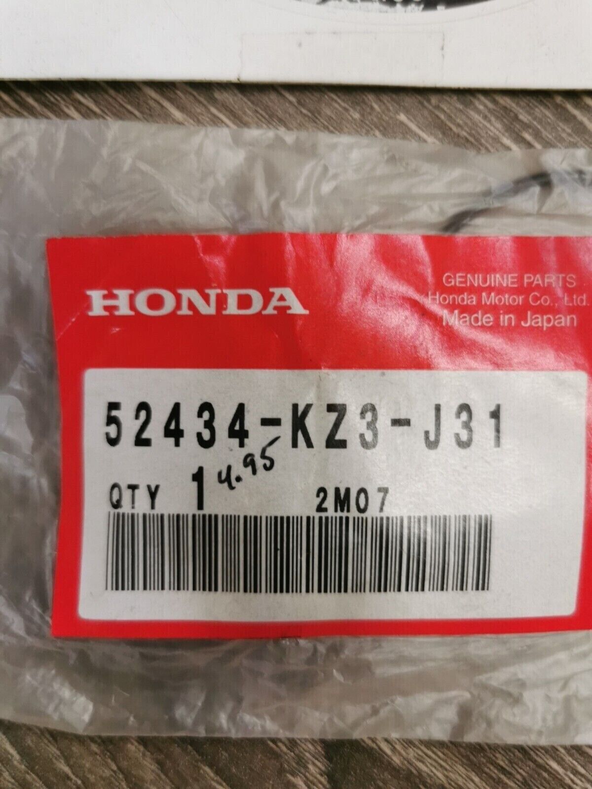 NOS HONDA CRF450R O RING 52434-KZ3-J31 H58