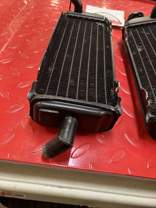 Suzuki RM125 1985 left right radiator set 1985 17710-14502 1984