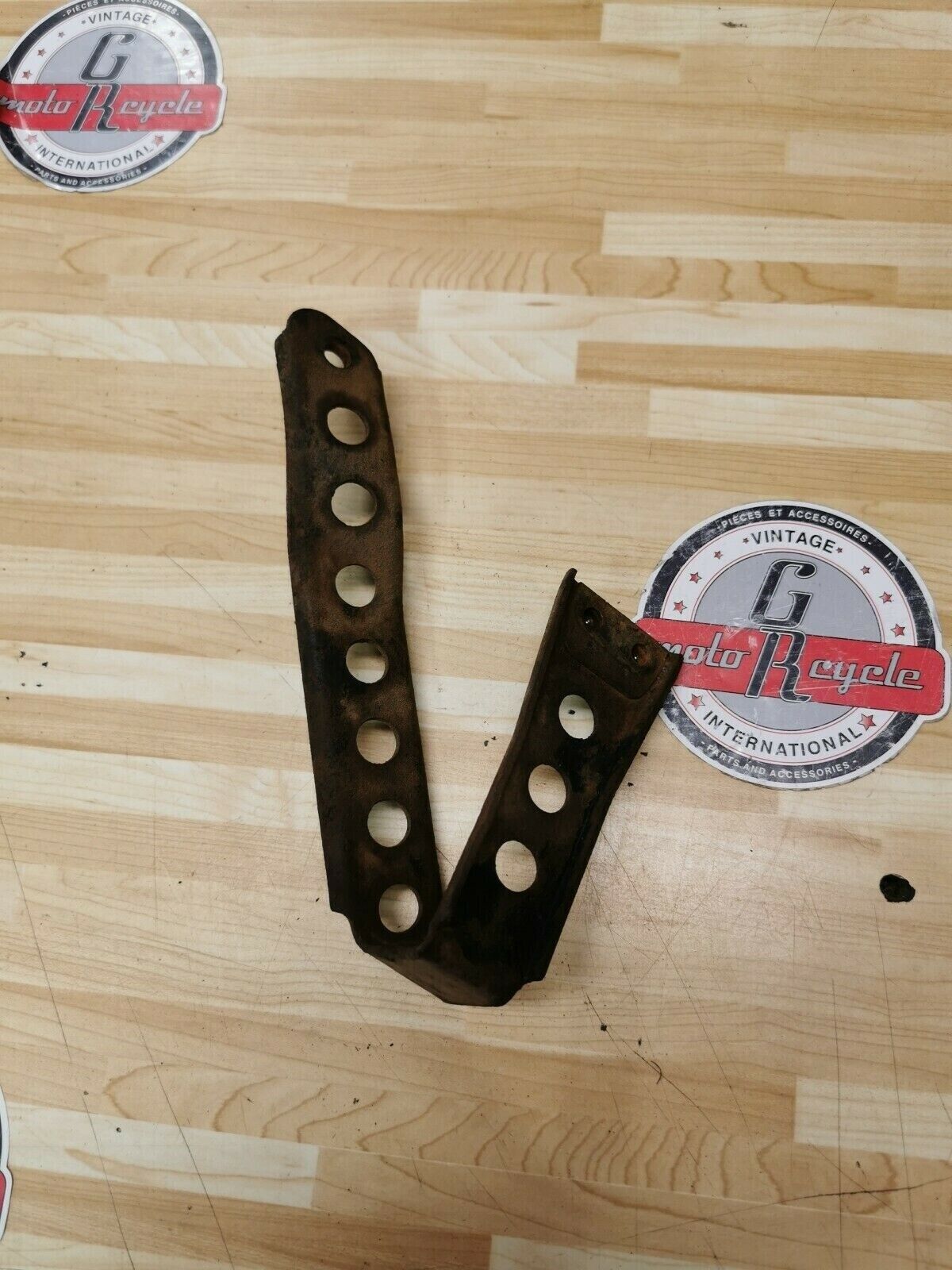 Yamaha DT250 1976 swingarm drive chain guard guide protector