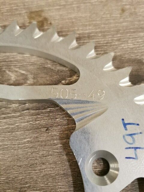 NOS VORTEX YZ80 YZ85 RM80 RM85L REAR SPROCKET 49T 505-49 J59