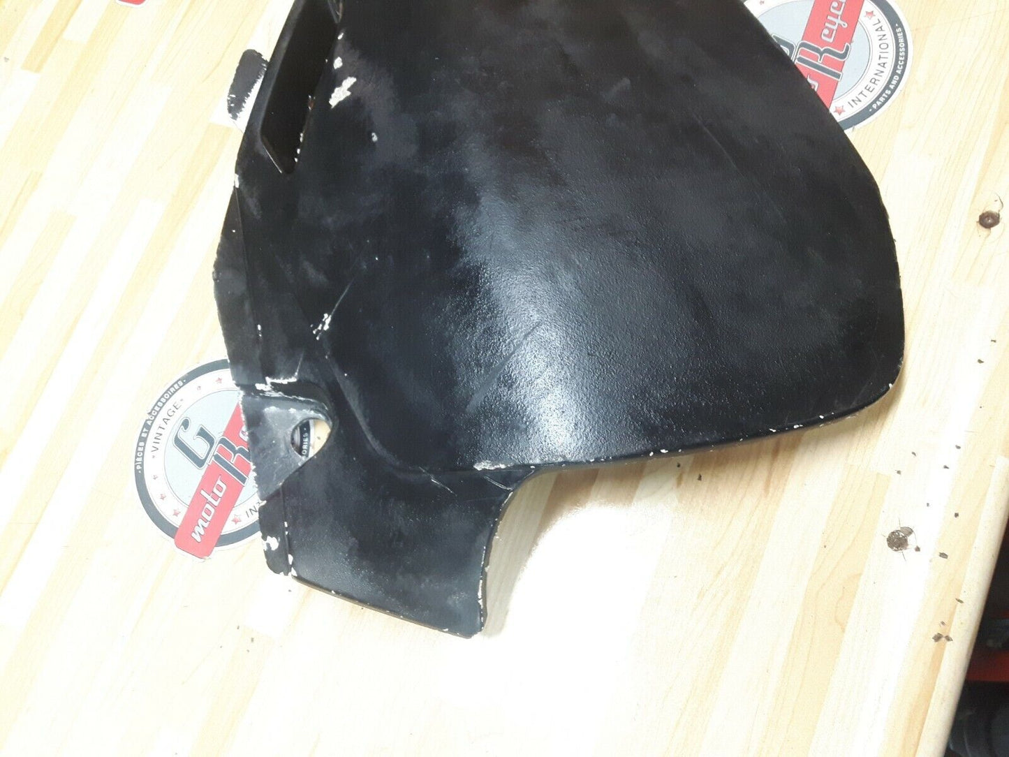 Honda CR250R 1991 right side panel cover number plate plastic 83510-KZ3-700ZB