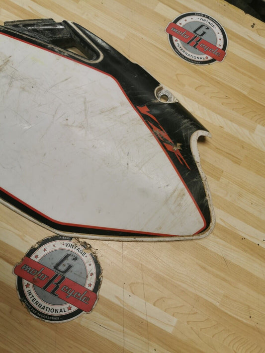 Yamaha YZ450F 2009 Left side cover panel number plate plastic fairing 2006 -09 G