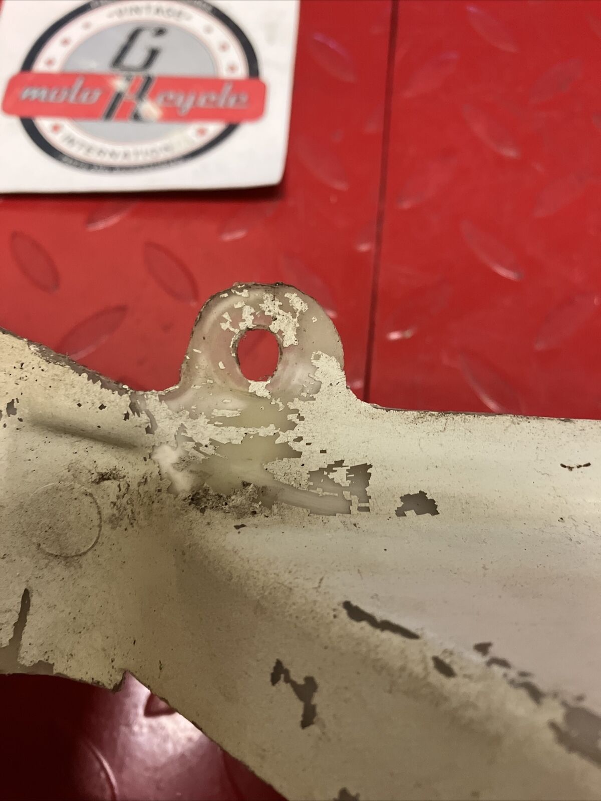 Kawasaki KDX80 1987 Rear inner fender 1985 1986 1988 KX80 1984 1985