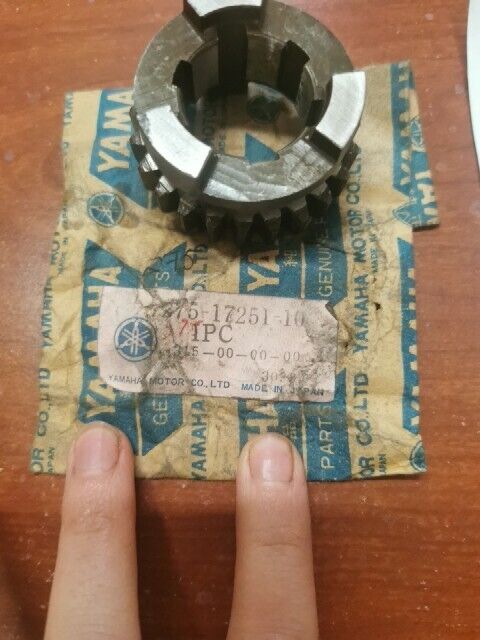 NOS Yamaha DT2MX MX250 MX360 RT2 RT3 5TH WHEEL GEAR 275-17251-10-00 Y141