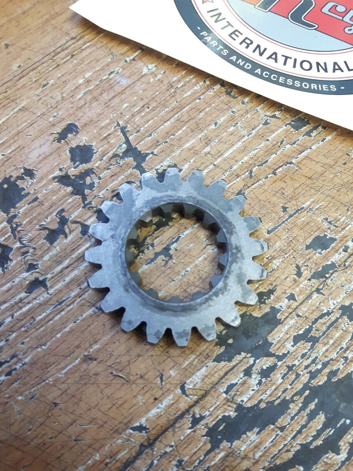 Yamaha YZ250 1988 crankshaft primary drive gear governor
