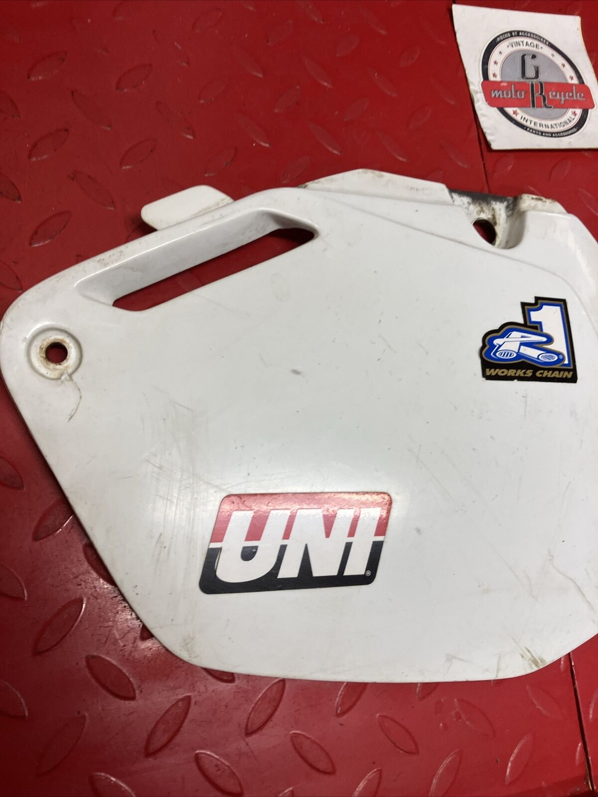 Honda CR250R 1990 1991 Side cover panel CR125R 1991 1992 CR500R 91 - 2001
