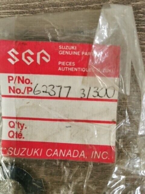 NOS SUZUKI GR650 GS650X GS750ES GS550L 1983 PLATE SET 62377-31300 S58
