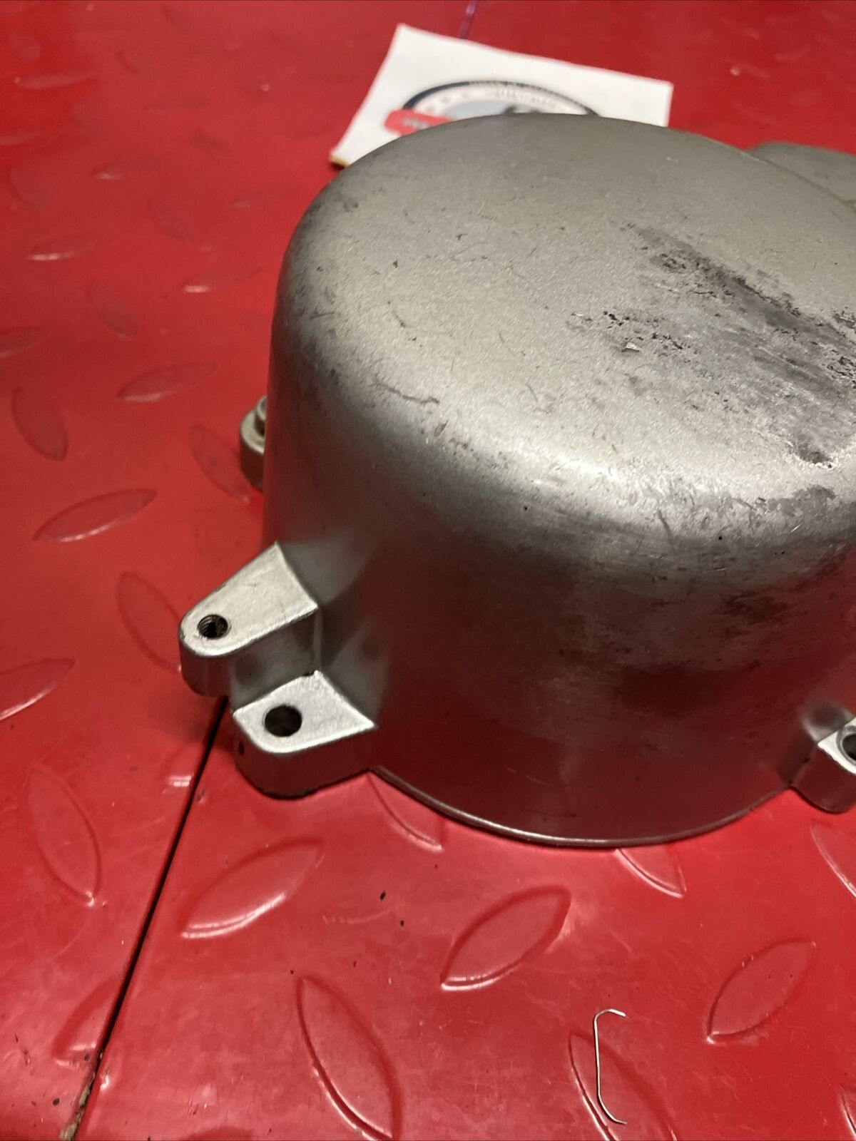 Yamaha LB50 1975 1F1 Chappy 50 Right crankcase clutch cover LB80