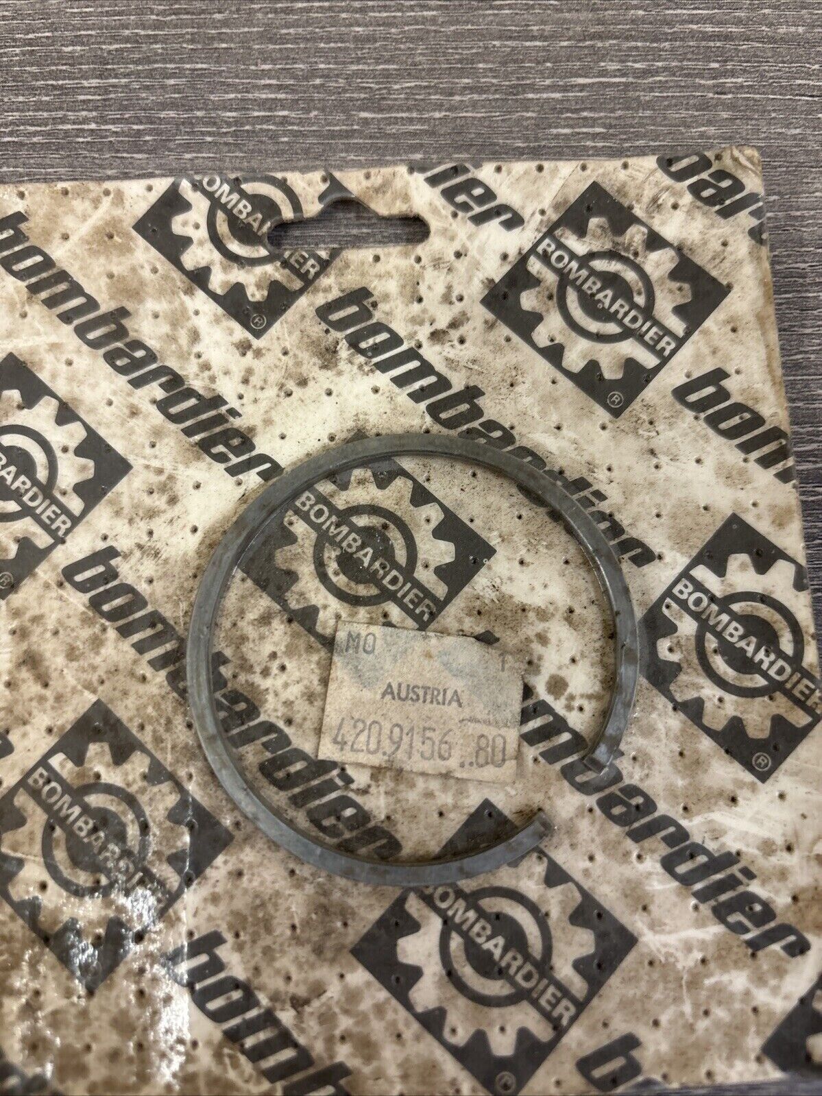 NOS BOMBARDIER RING 420-9156-80 J62