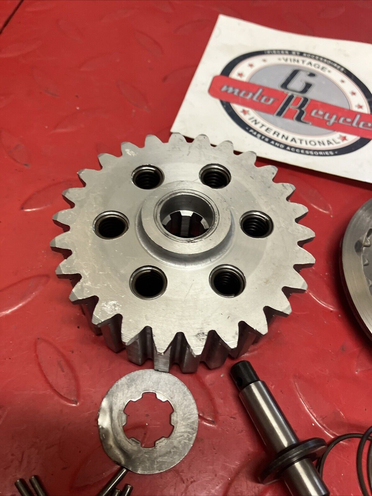 Suzuki RV90 1975 clutch hub pressure plate etc