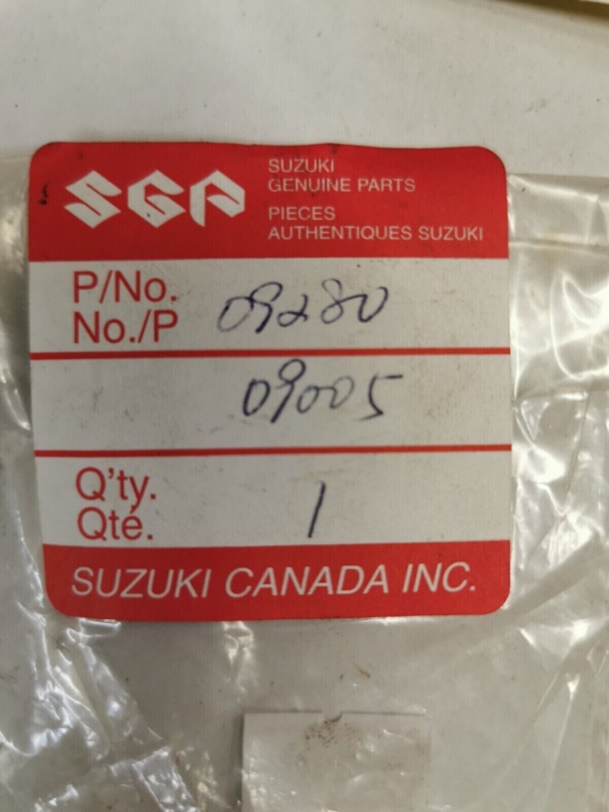 NOS SUZUKI DR100 LS650L LT250S  O RING 09280-09005 S27