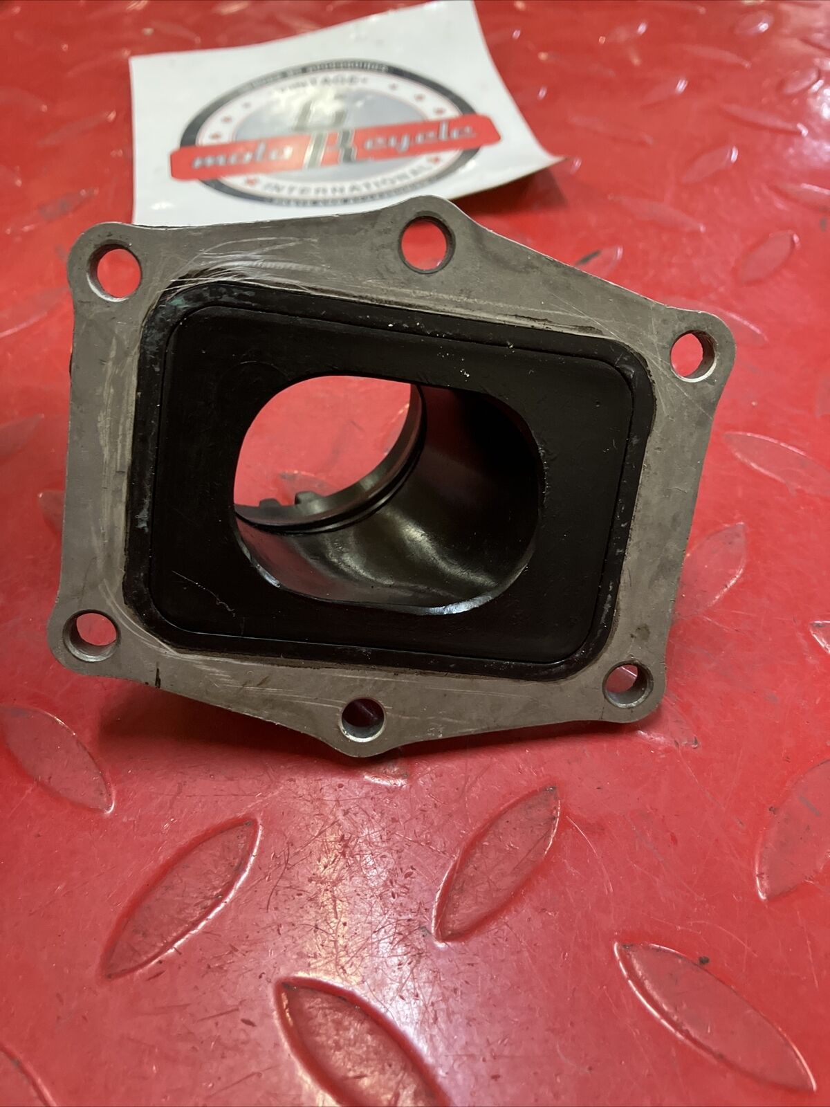 Honda CR250R 1988 intake manifold insulator boot carburetor 1989 2