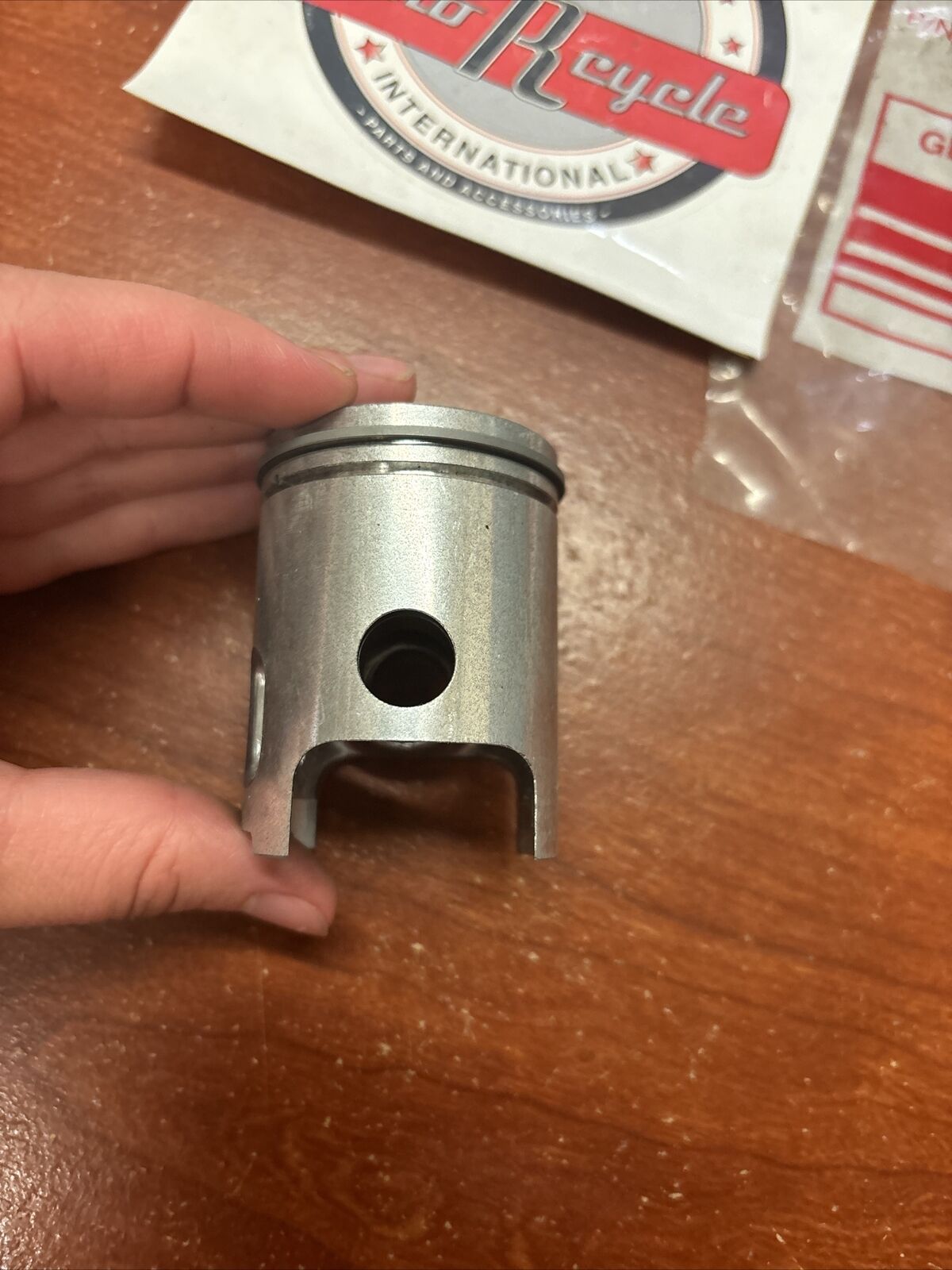 NOS Yamaha 1975 1976 RD125 PISTON O/S 0.25 466-11635-01-00 Y175