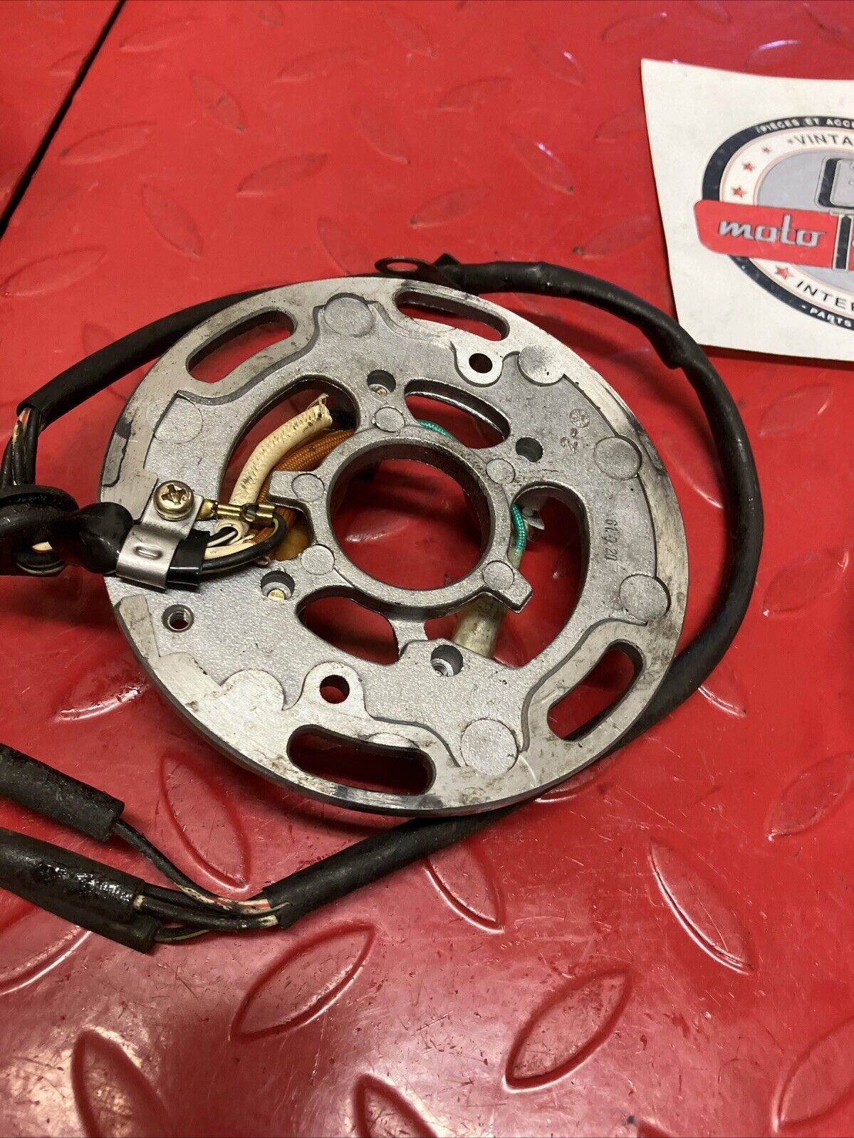 Kawasaki KX125 1987 Stator flywheel rotor generator magneto alternator coil
