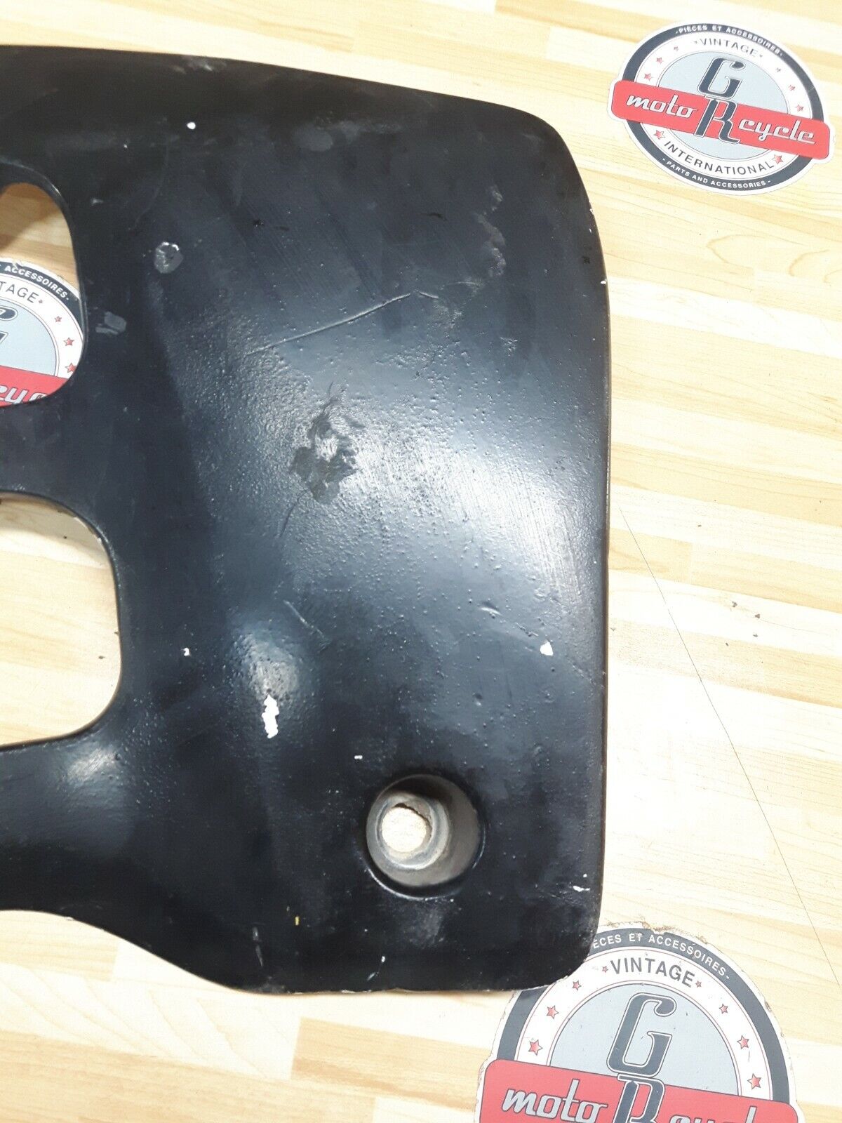 Honda CR250R 1991 fuel gas tank radiator right shroud cover CR125 19071-KZ3-730Z