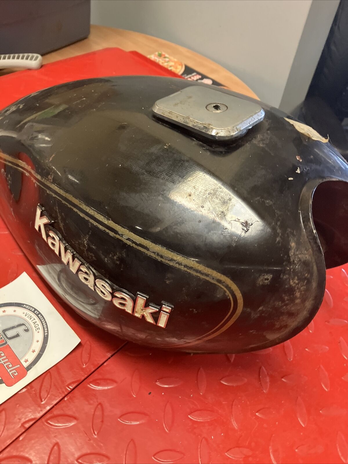 Kawasaki KZ440 LTD 1980 - 1981 fuel tank gas petrol reservoir 4