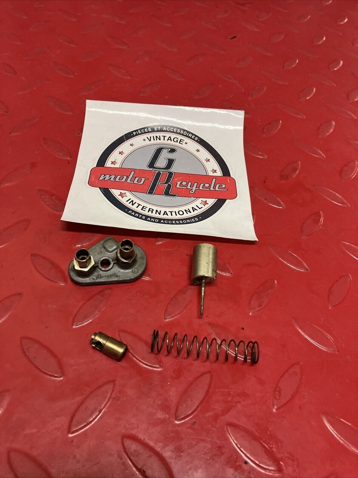 Yamaha MJ50 1982 Towny Carburetor throttle valve spring cap cover piston needle