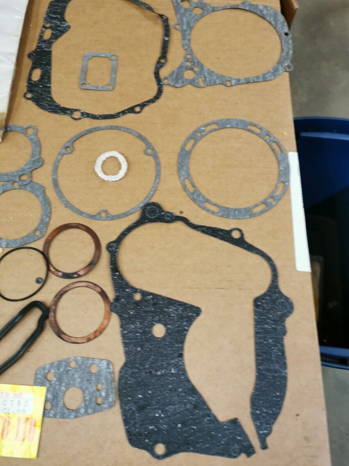 NOS NOBORU HONDA CM91 CT90 CS90 CL90 GASKET KIT INCOMPLETE SET J49