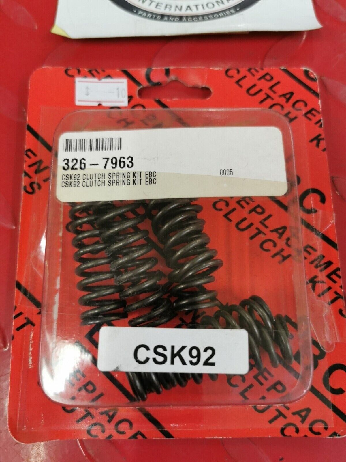 NOS EBC YAMAHA YZ250 YZ450 YFZ450 YZFR6 CLUTCH SPRINGS SET Qty 6 CSK92 J12