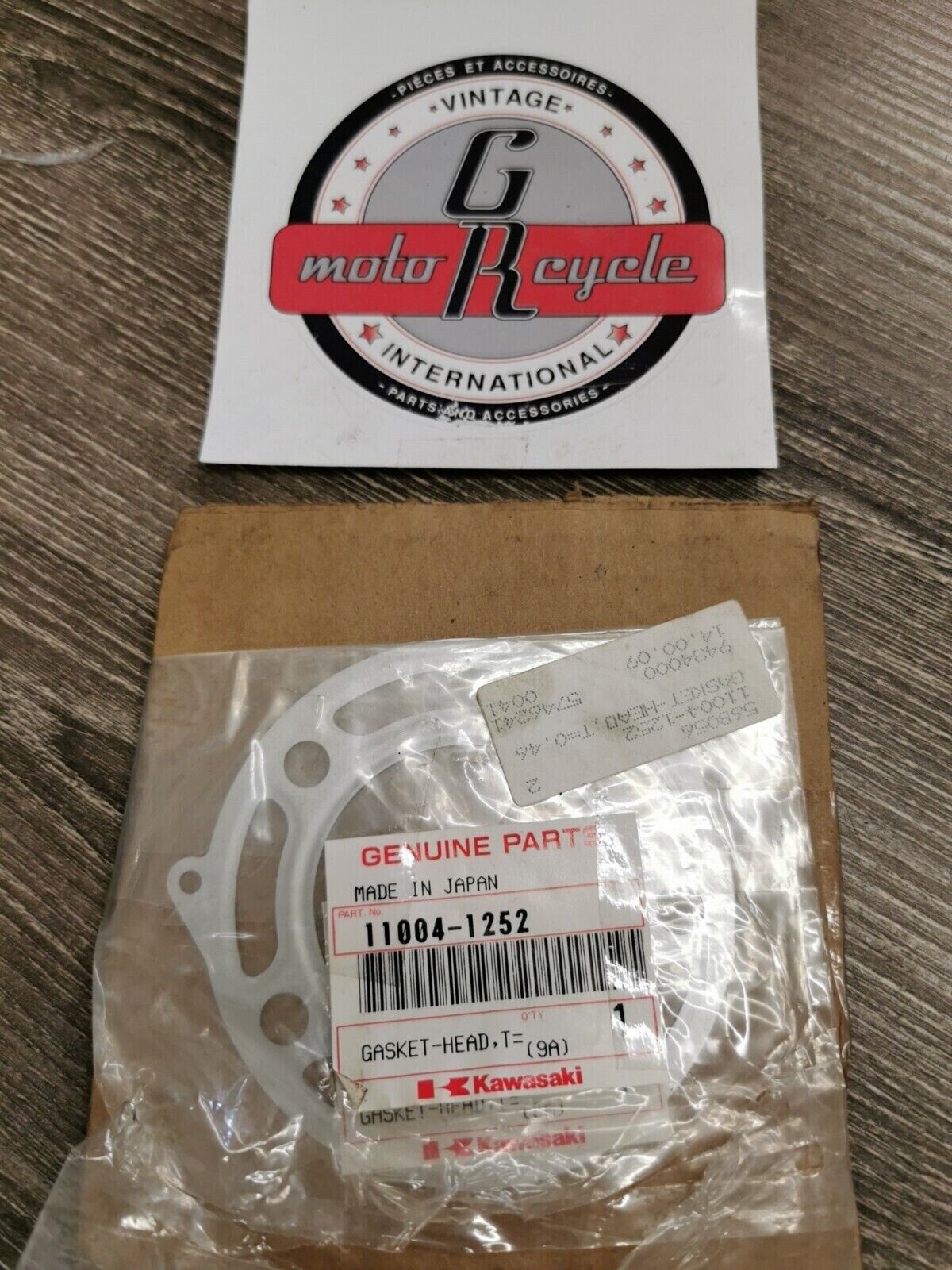NOS KAWASAKI KX125 1994 - 2002 CYLINDER HEAD 11004-1252 K31