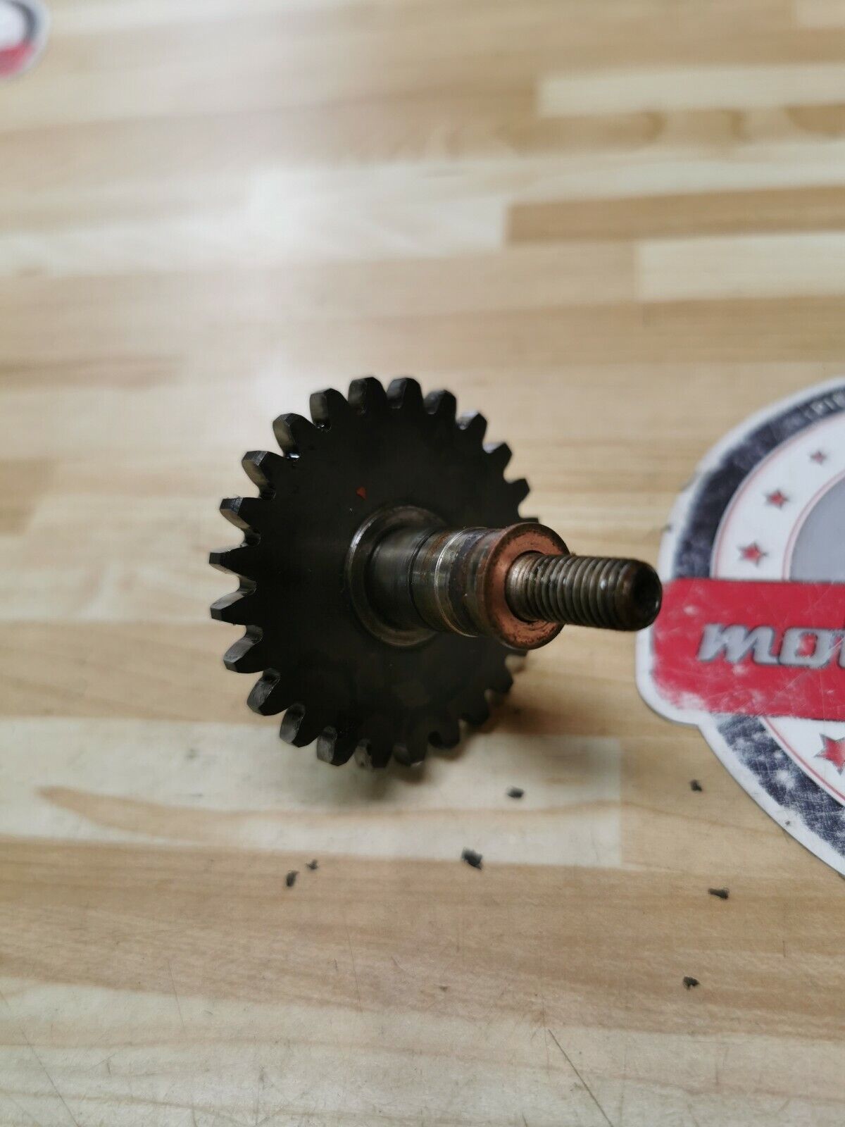 Honda CR80R 1984 waterpump water pump shaft gear CR85R