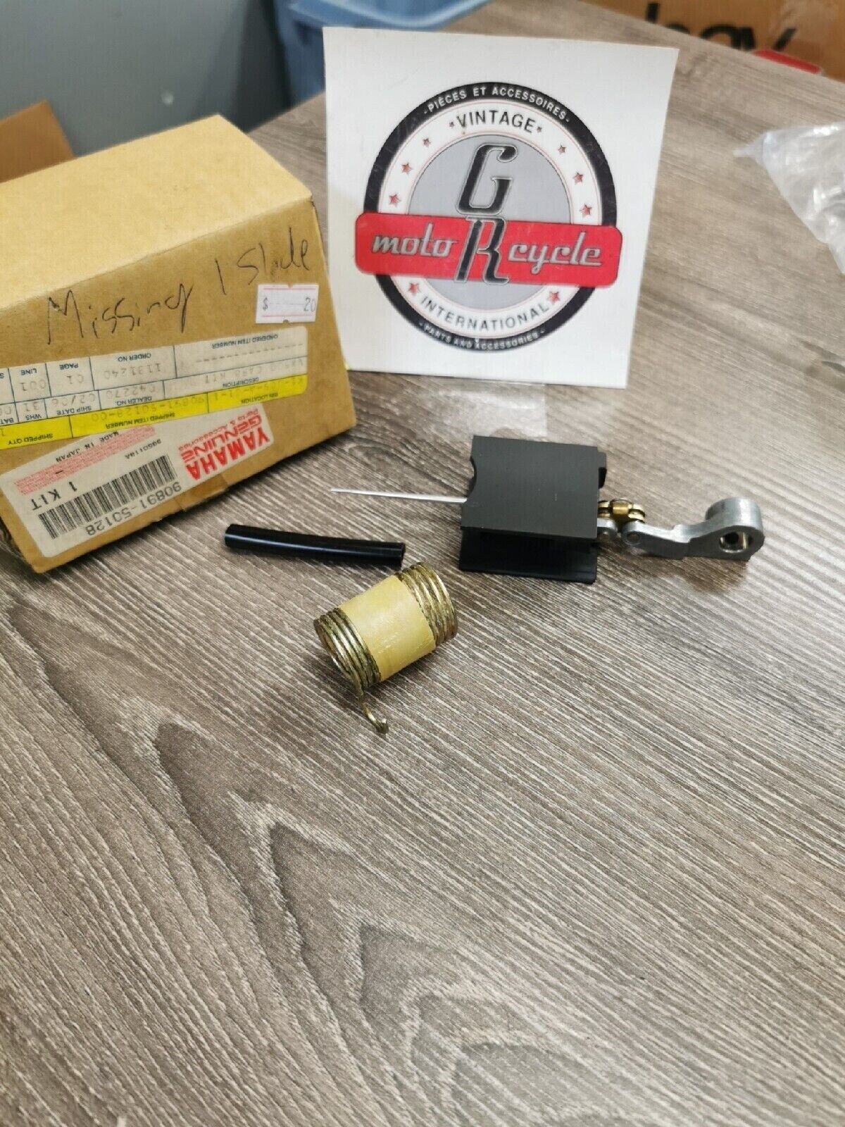 NOS YAMAHA VX5 CARBURETOR SLIDE KIT INCOMPLETE 90891-50128-00 Y53